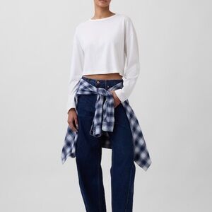 GAP Barrel Leg Jeans - Dark Rince